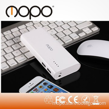 10000mAH battery charger for mobile phone 5V 2A /1A with LED CE ROHS